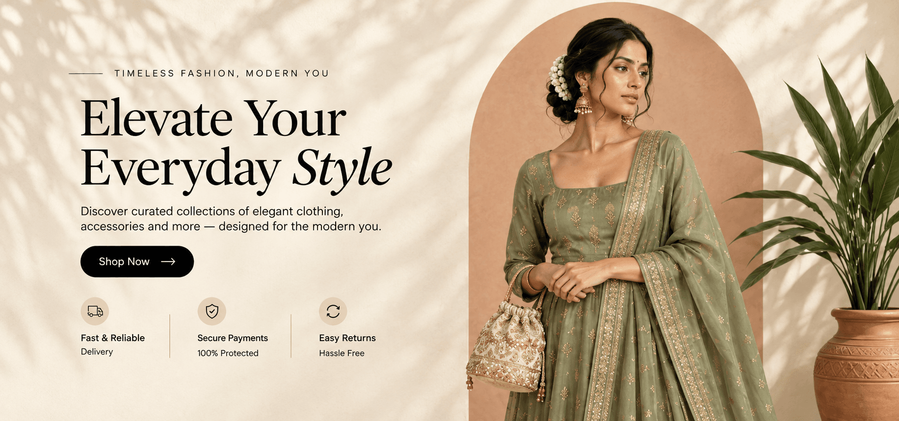 Timeless Indian Boutique Elegance