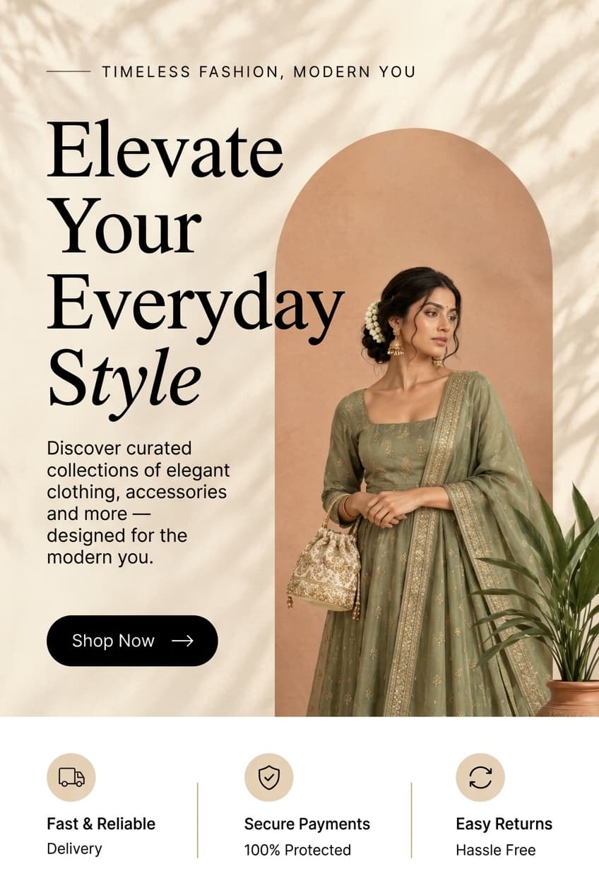Timeless Indian Boutique Elegance mobile